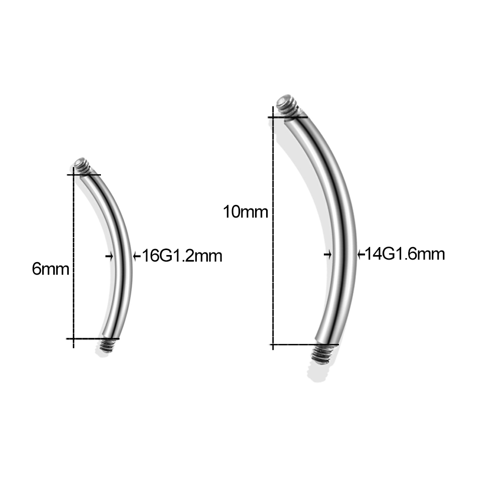10 teile/los Titan Gewinde Lan – Body Jewelry Replacement Ball Bewertung und Preis