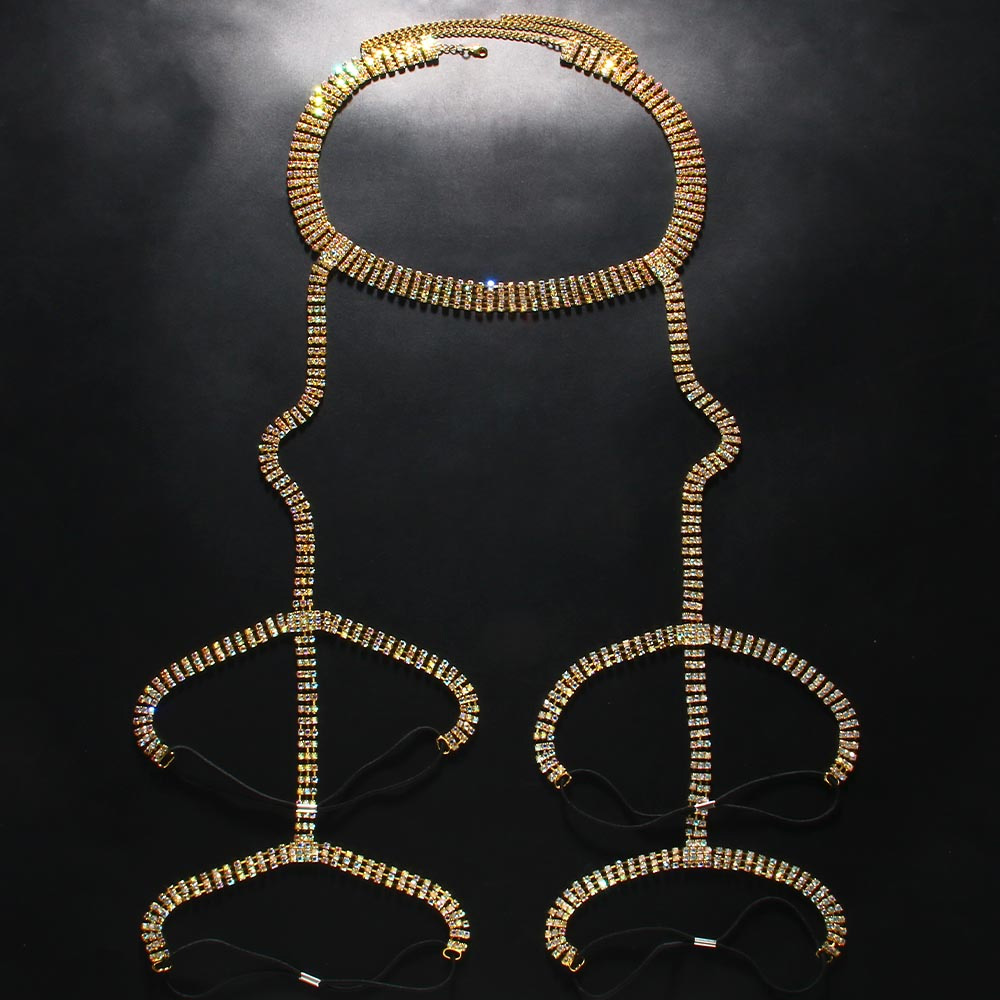 Stone fans Strass Oberschenkel – Body Jewelry Retainers Bewertung und Preis