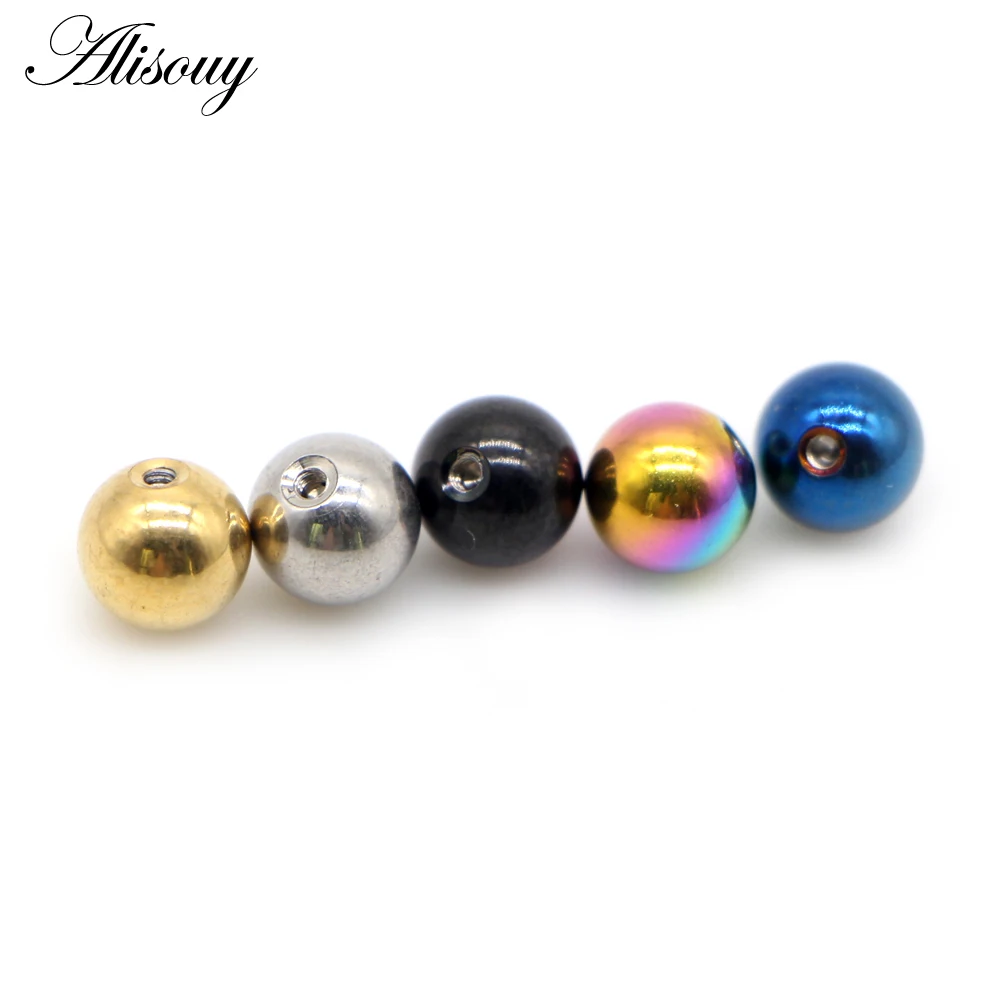 Alisouy 10 Teile/los Edelstahl – Body Jewelry Replacement Ball Bewertung und Preis