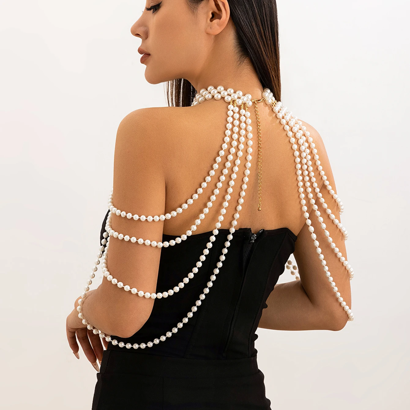 Braut-Quasten-Schulterkette mi – Body Jewelry Necklace Bewertung und Preis