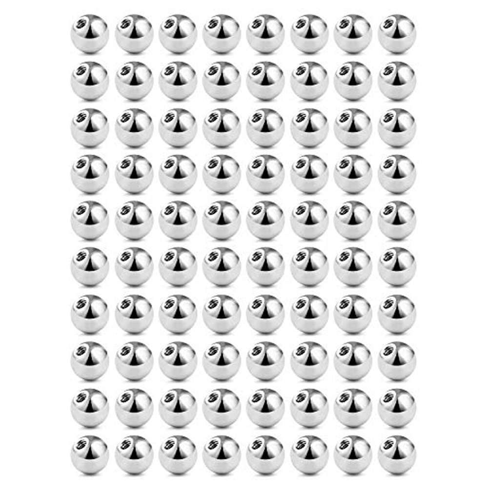 Wkoud 60pcs 14g 16g 3-5mm 316l – Body Jewelry Replacement Ball Bewertung und Preis