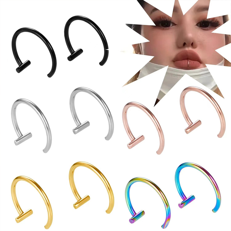 18G Chirurgischer Stahl Lippen – Body Jewelry Surgical Steel Bewertung und Preis