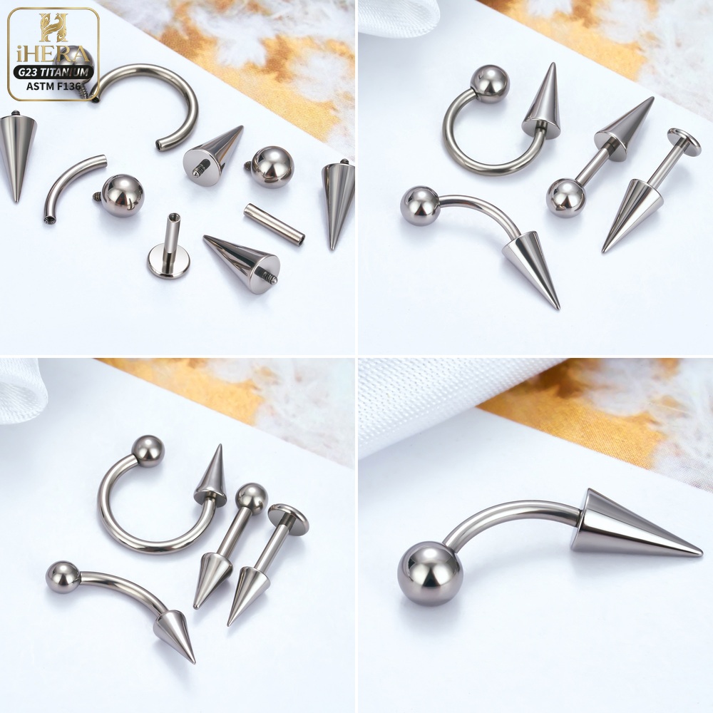 Titan-Kugelkegel-Ersatzteile,  – Body Jewelry Replacement Ball Bewertung und Preis