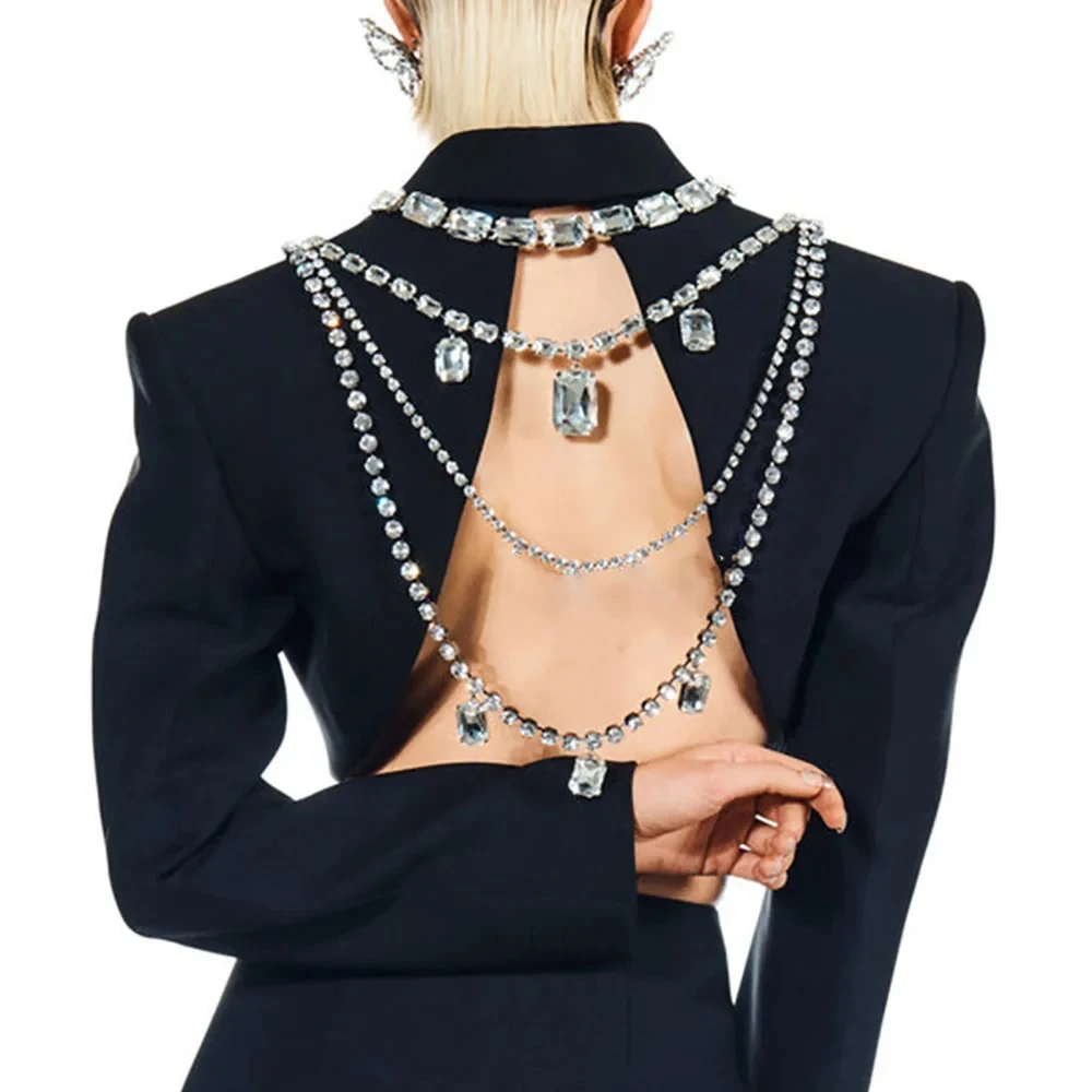 Glanz Strass Lange Quaste Zurü – Body Jewelry Retainers Bewertung und Preis